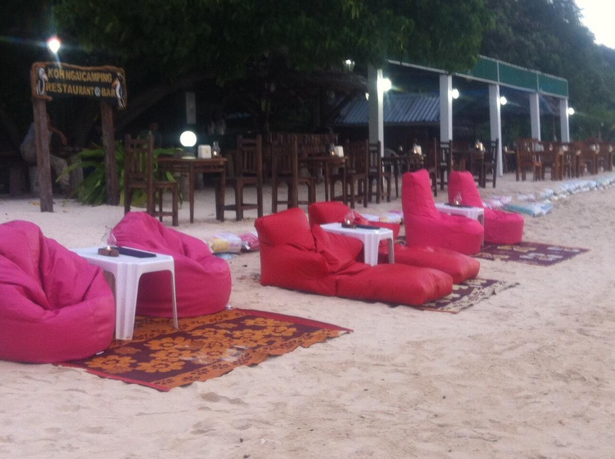 Koh Ngai Camping Restaurant @ Bar Экстерьер фото